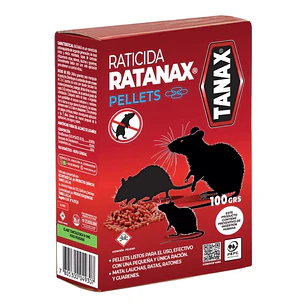 Raticida Pellet Ratanax ( 3 x 100 G )