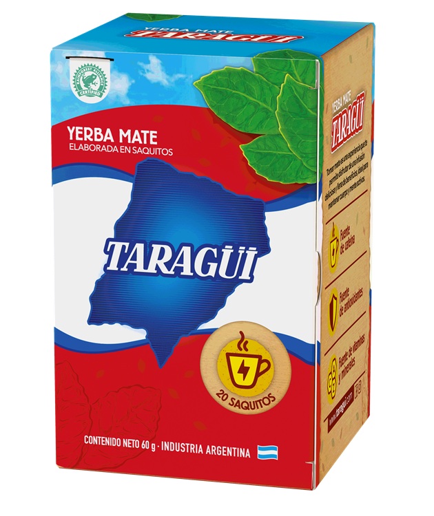Yerba Mate en Saquitos Taragui ( 4 x 20 UD )