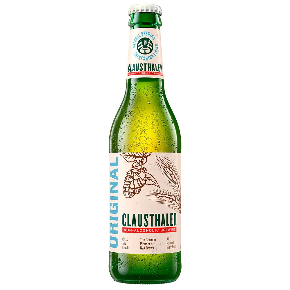 Cerveza Clausthaler Sin Alcohol Botella ( 6 x 330 ML )