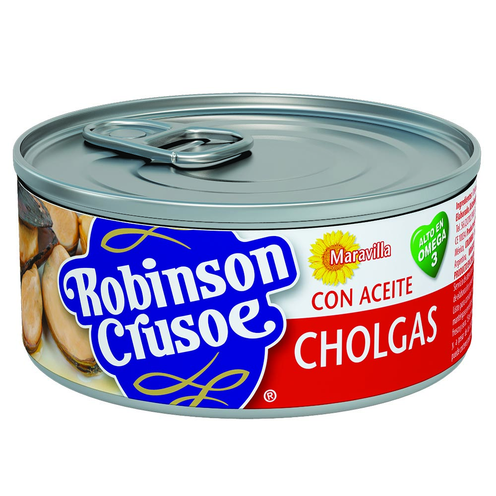 Cholgas Robinson Crusoe Aceite ( 3 x 190 G )