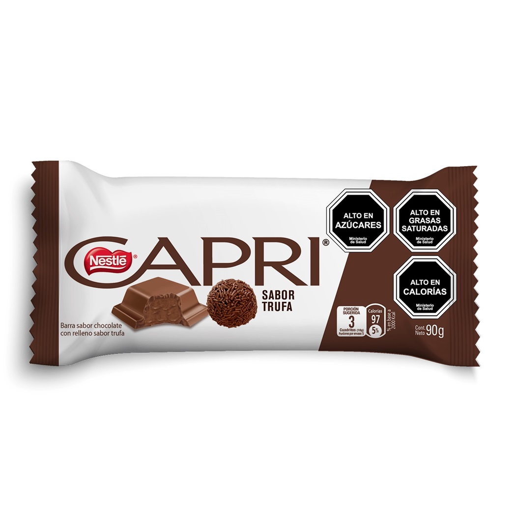 Chocolate Capri Relleno Trufa ( 5 x 90 G )