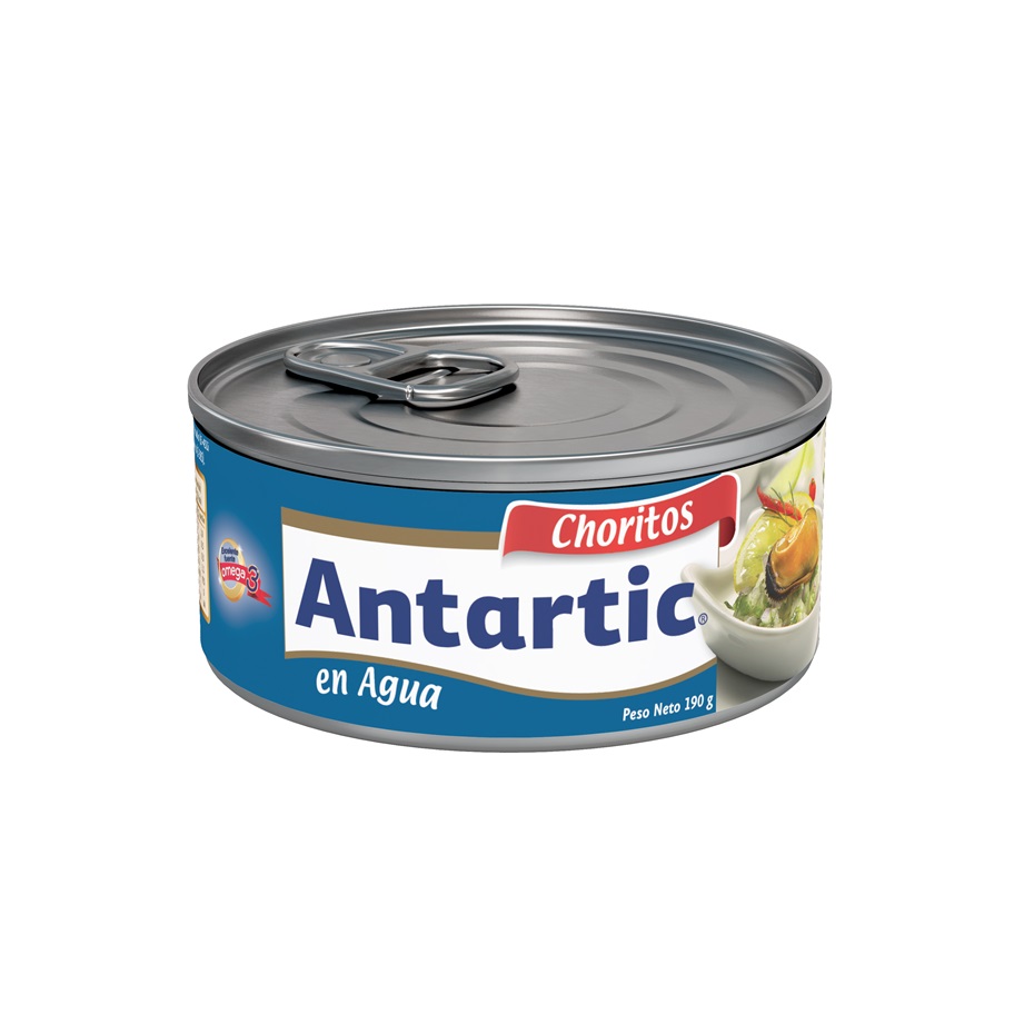 Choritos Antartic Agua ( 3 x 190 G )