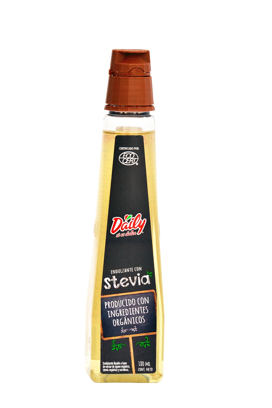 Endulzante Stevia Orgánica Líquida Daily ( 180 ML )