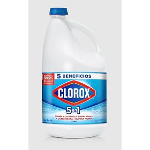 Cloro Líquido Tradicional Clorox ( 4 KG )