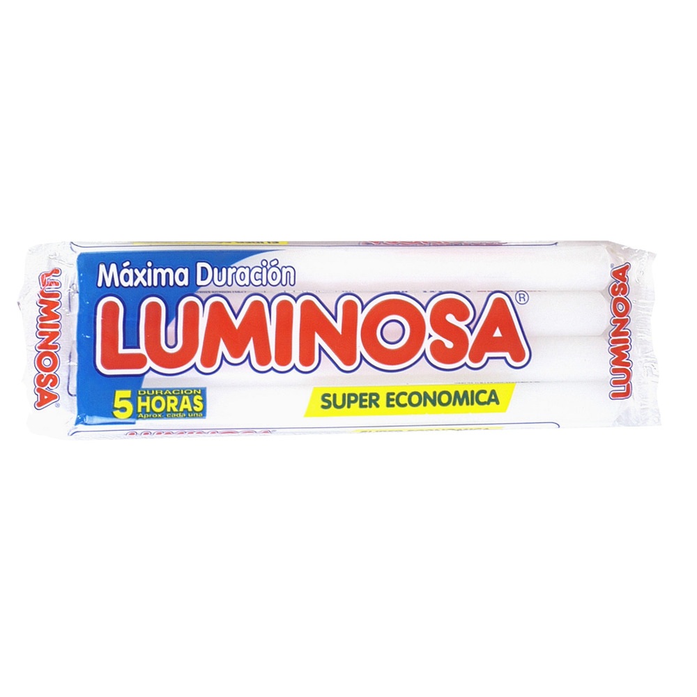Velas Luminosa Súper Económica ( 5 x 4 UD )