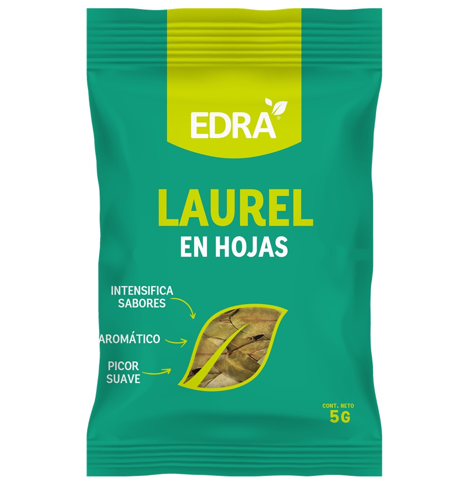 Laurel en Hojas Edra ( 5 x 5 G )