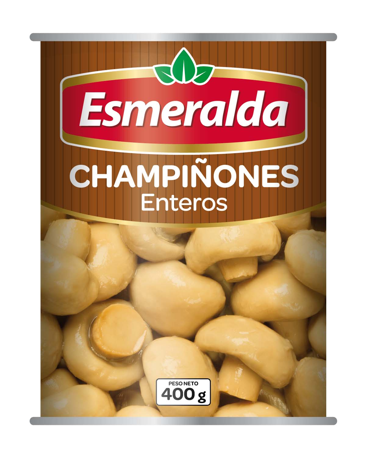 Champiñones Enteros Esmeralda ( 3 x 400 G )