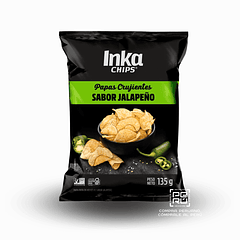 Papas INKA CHIPS Jalapeños Bolsa 135g