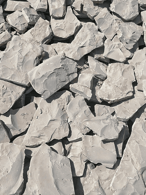 Laje em pedra rustica para revestimento | Escacilhado Cinza