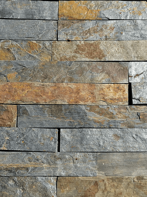 Xisto para revestimento | Multicor 5 cm