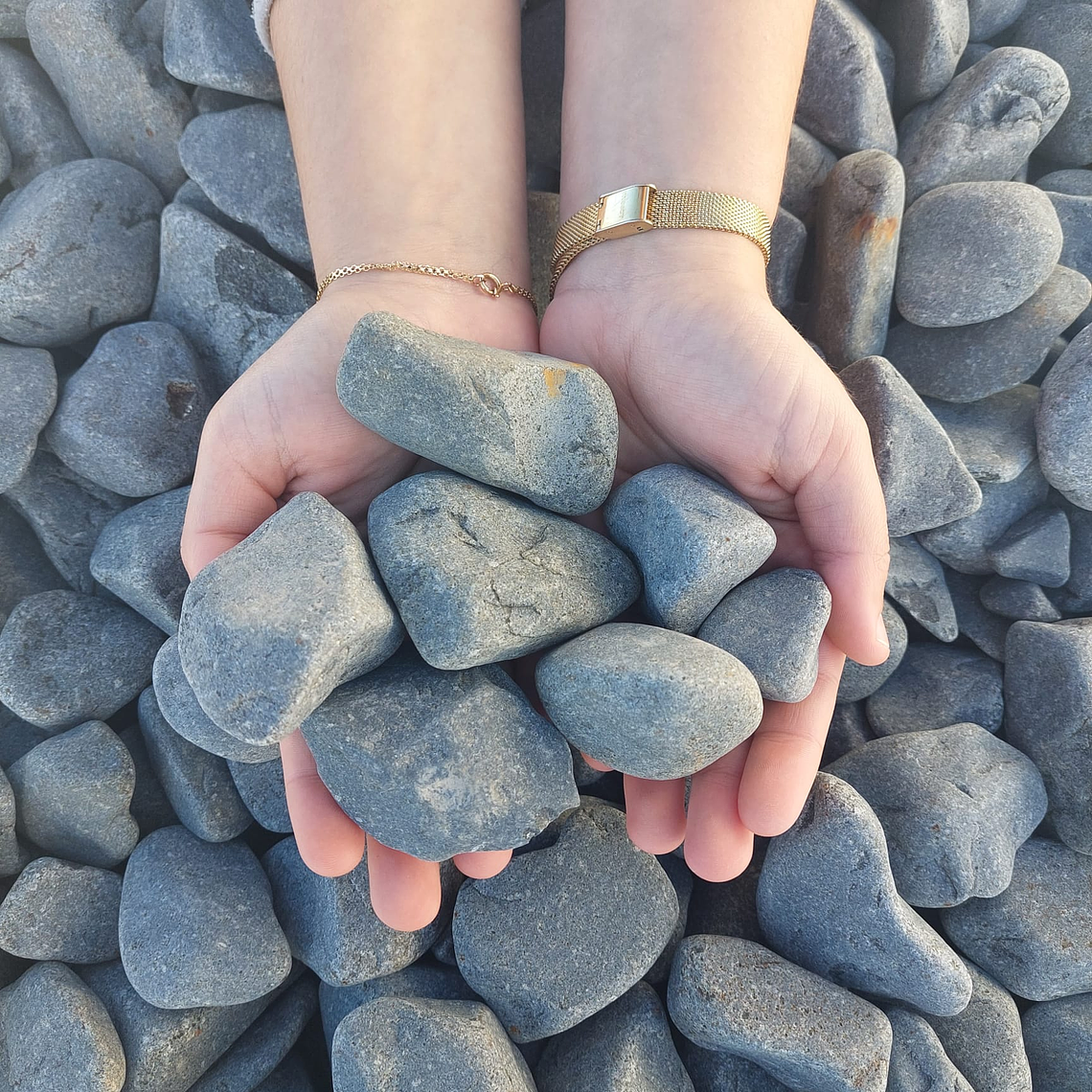 Seixo Rolado Basalto 5