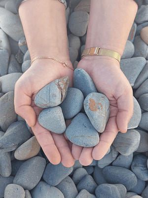 Seixo Basalto Espalmado