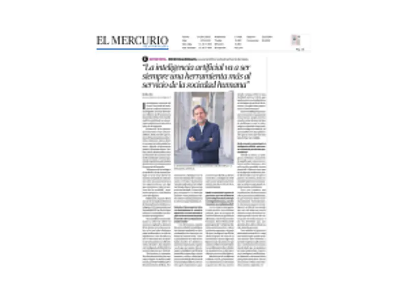 “La inteligencia artificial va a ser siempre una herramienta más al servicio de la sociedad humana”