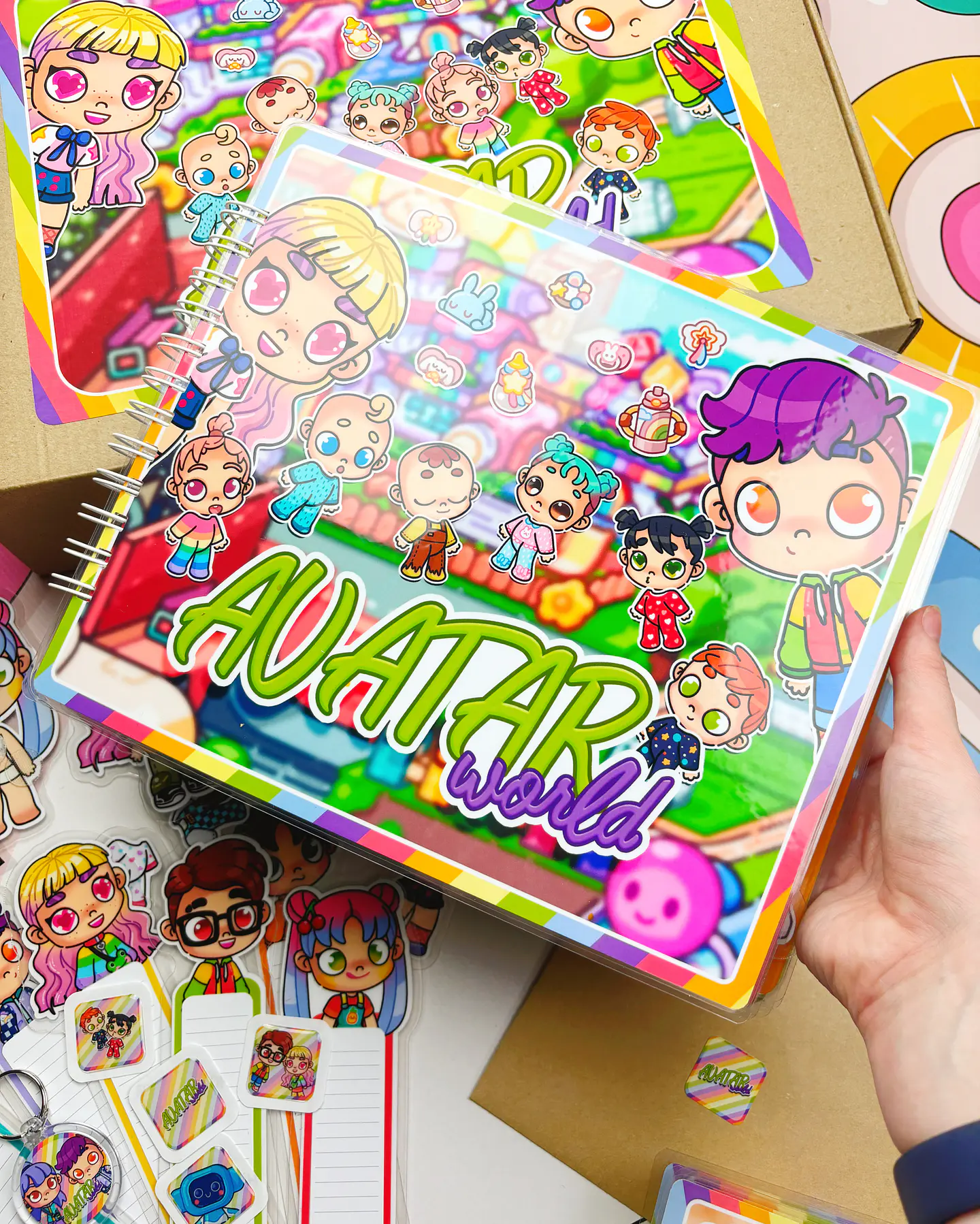 BOX AVATAR WORLD BEBES  12