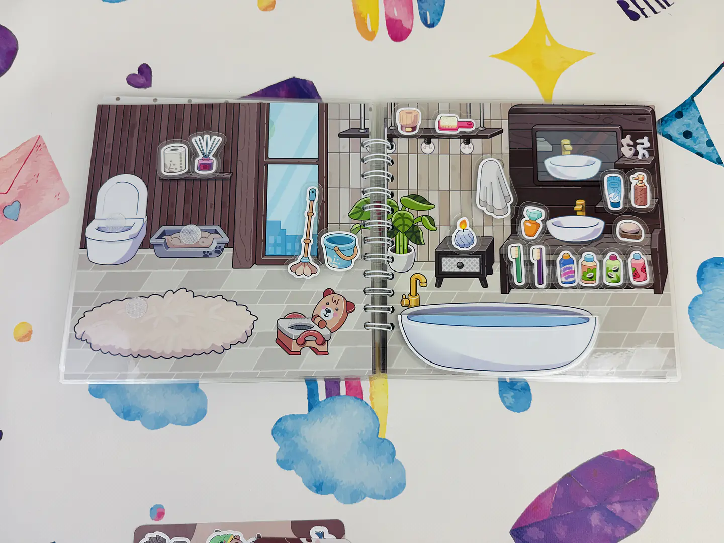 AVATAR WORLD BRONW + STICKERS  2