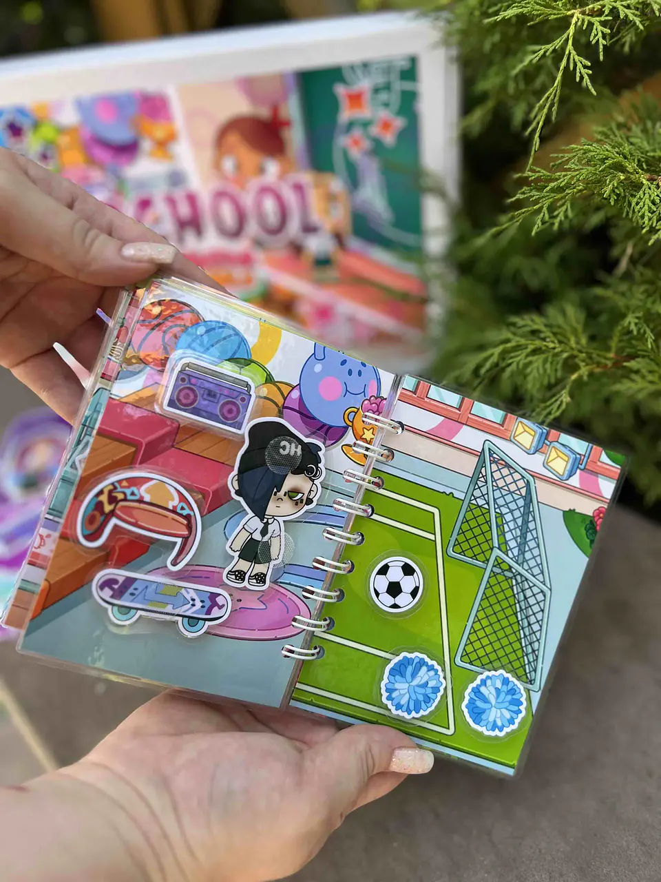 MINI BOOK AVATAR WORLD SCHOOL MINI A6 4