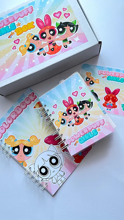 MINI BOOK SUPER PODEROSAS A6
