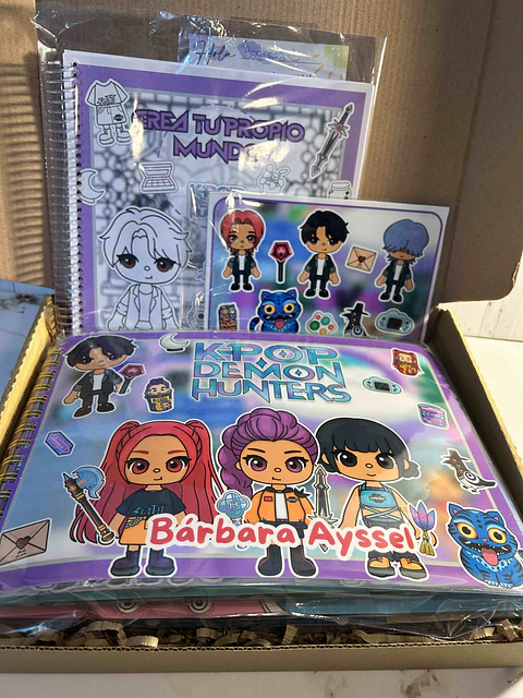 LIBRO KPOP HUNTERS A4 VERSION AVATAR A4
