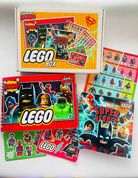 BOX LEGO SUPER HEROE