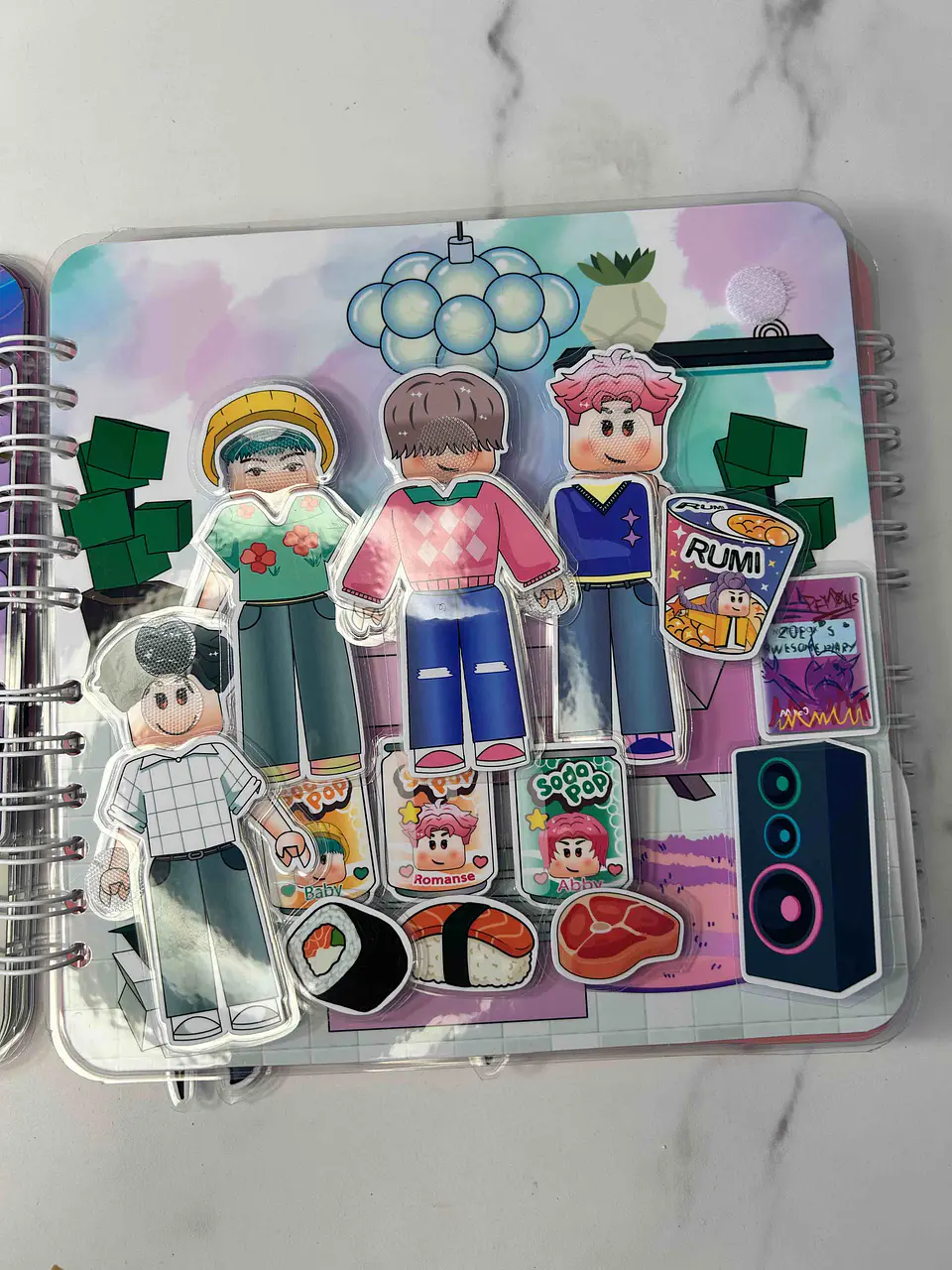 PACK KPOP ROBLOX 21 CM 6