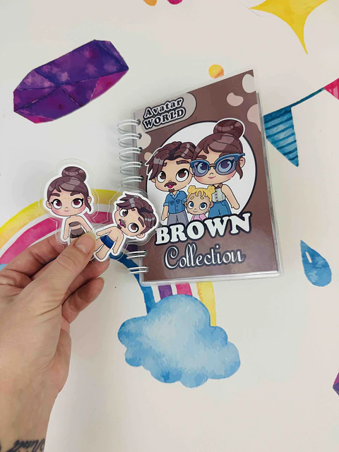 FAMILIA BROWN MINI A6