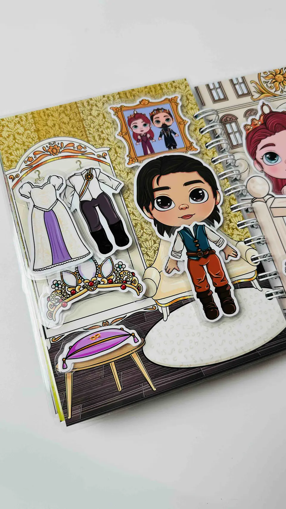 BOX PRINCESA RAPUNZEL A6 5