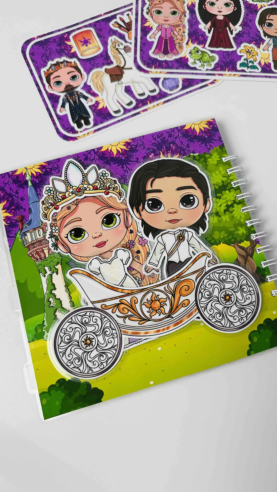 BOX PRINCESA RAPUNZEL 21 CM 7