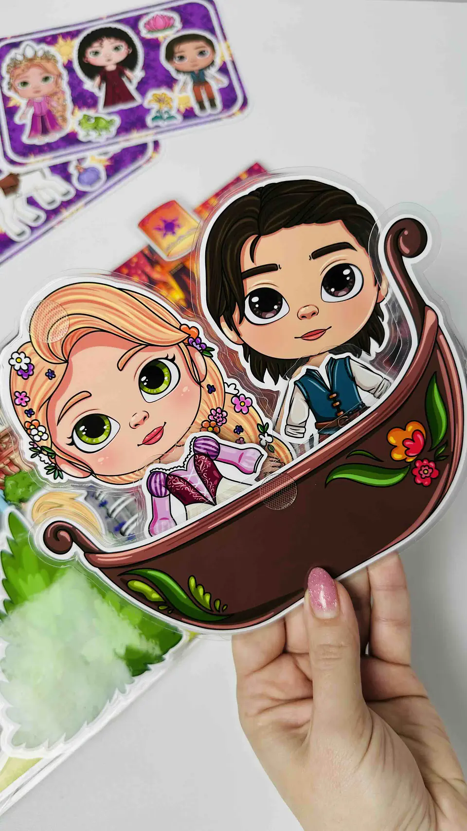 BOX PRINCESA RAPUNZEL 21 CM 9