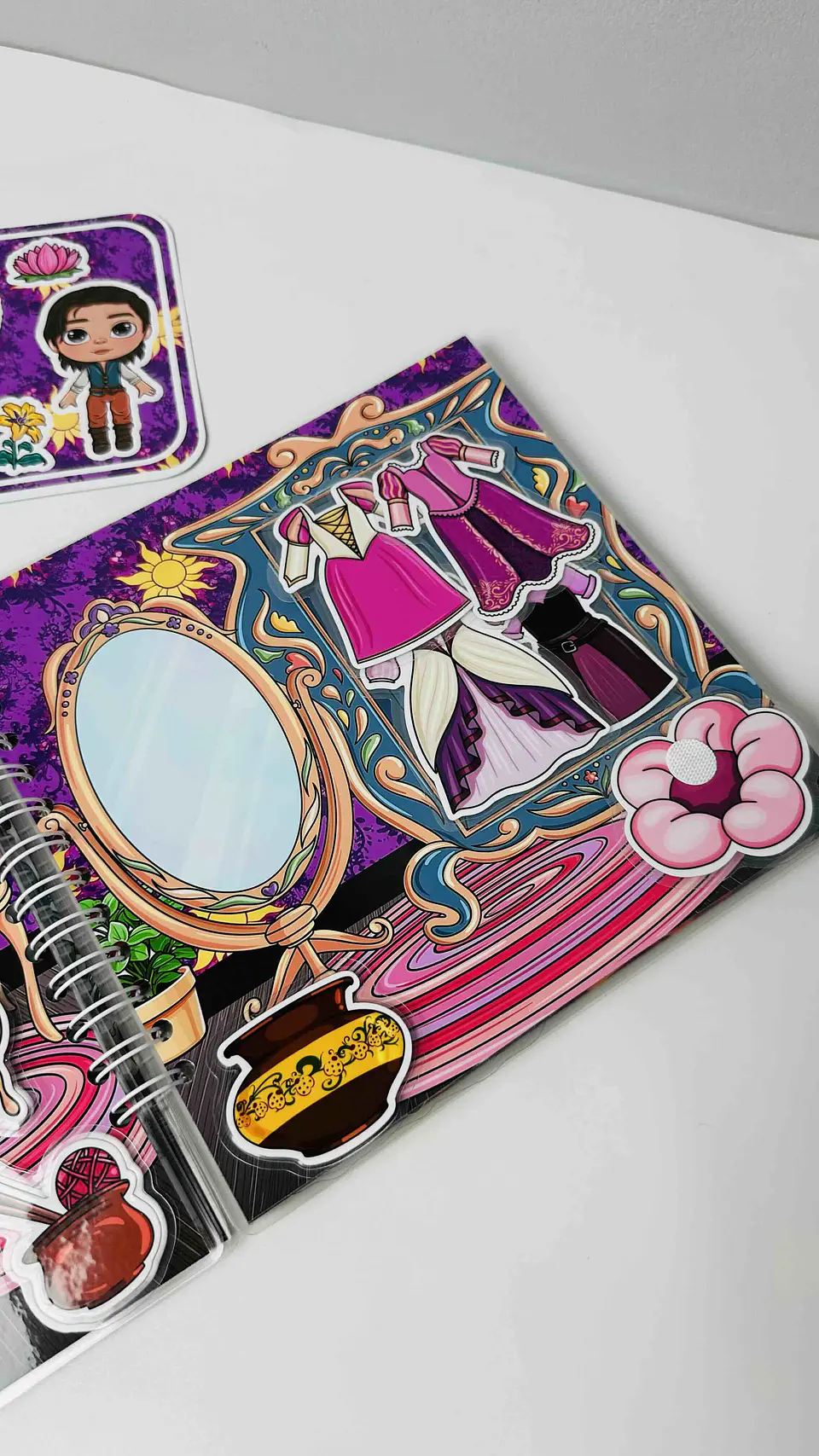 BOX PRINCESA RAPUNZEL 21 CM 11