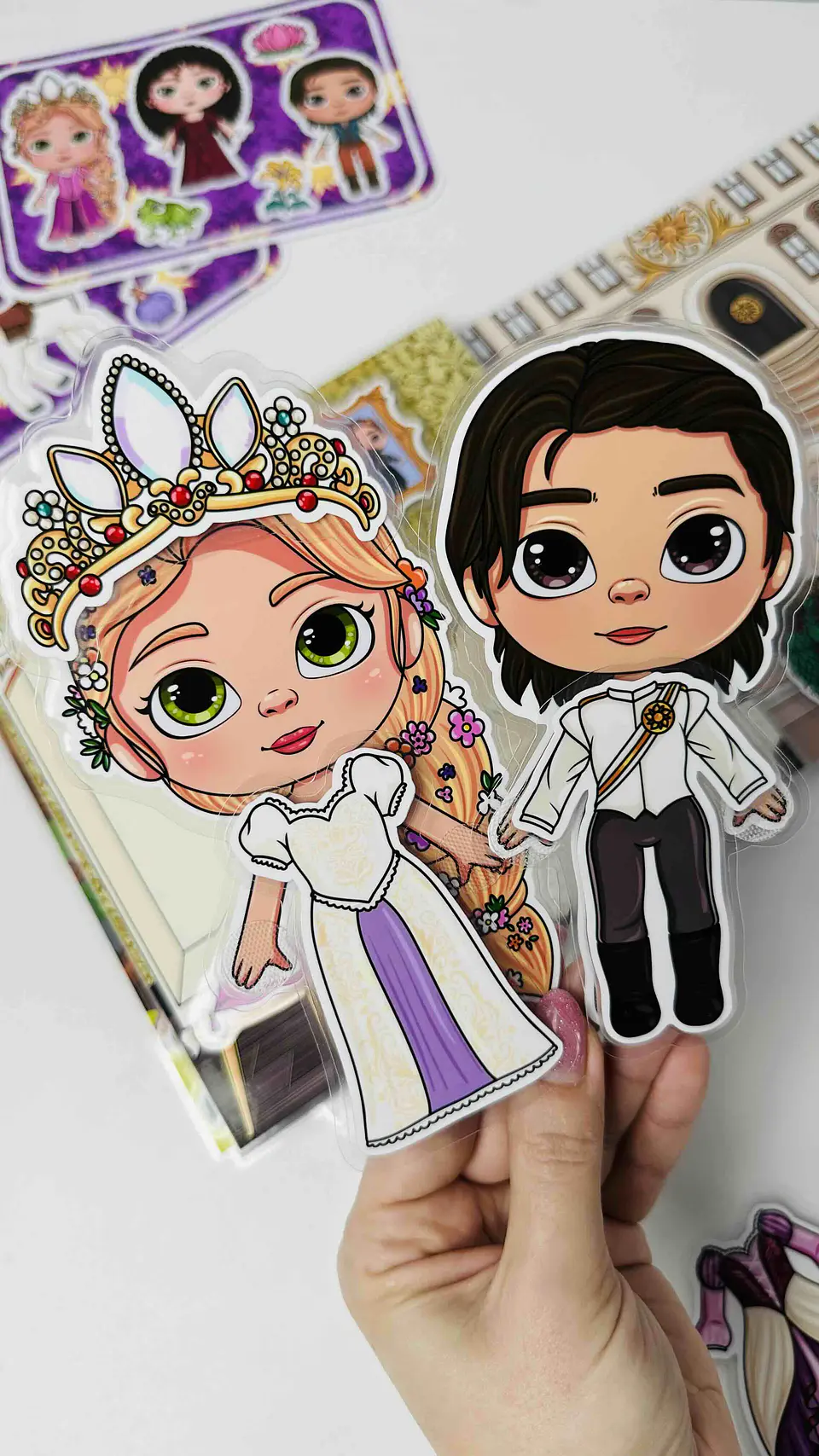BOX PRINCESA RAPUNZEL 21 CM 13