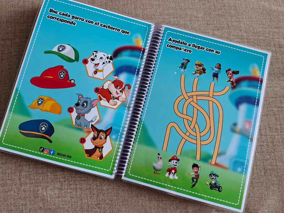LIBRO DE ACTIVIDADES PAW PATROL 2