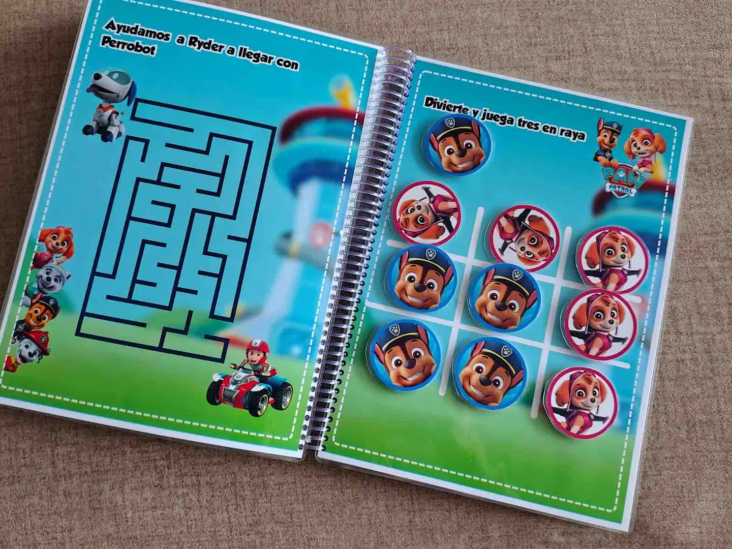 LIBRO DE ACTIVIDADES PAW PATROL 3