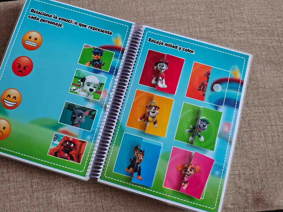 LIBRO DE ACTIVIDADES PAW PATROL 4
