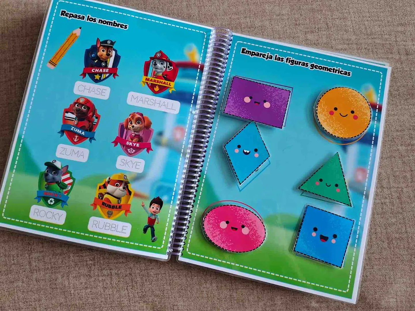 LIBRO DE ACTIVIDADES PAW PATROL 6