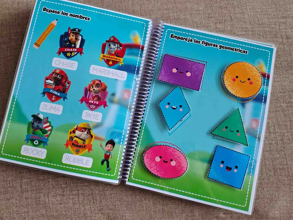 LIBRO DE ACTIVIDADES PAW PATROL 6