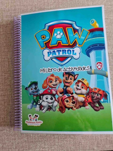 LIBRO DE ACTIVIDADES PAW PATROL