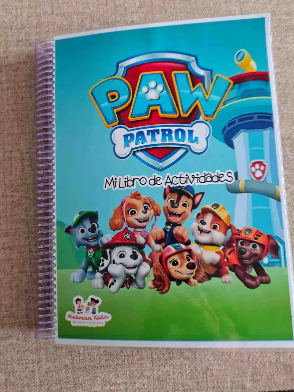 LIBRO DE ACTIVIDADES PAW PATROL 1