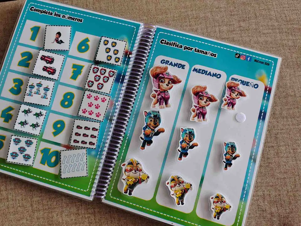 LIBRO DE ACTIVIDADES PAW PATROL 7
