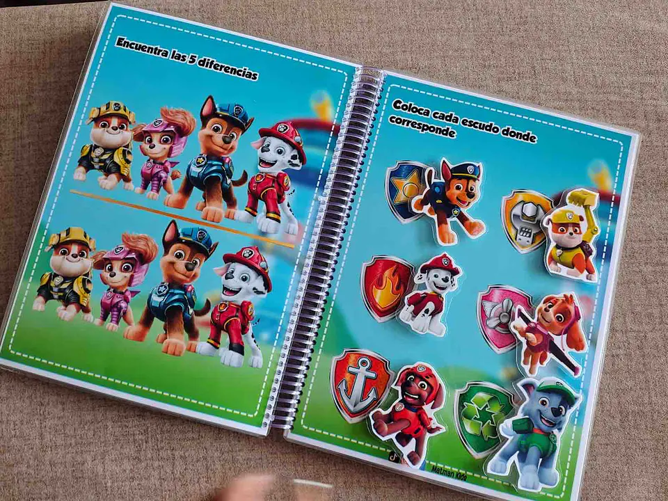 LIBRO DE ACTIVIDADES PAW PATROL 8