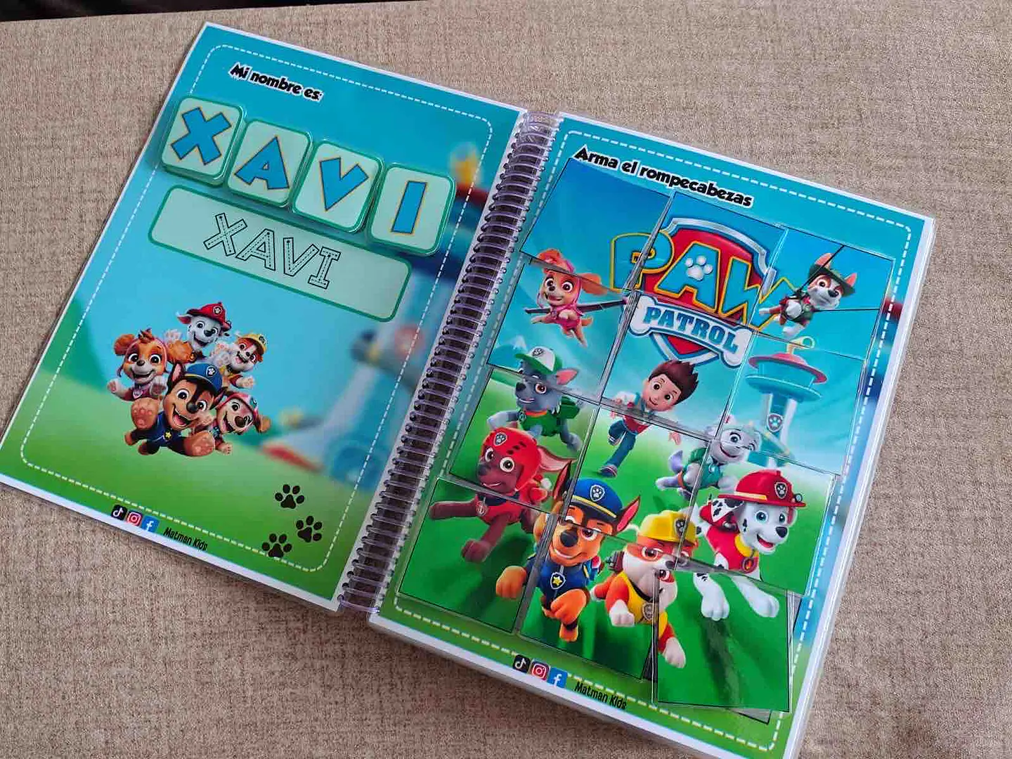 LIBRO DE ACTIVIDADES PAW PATROL 10