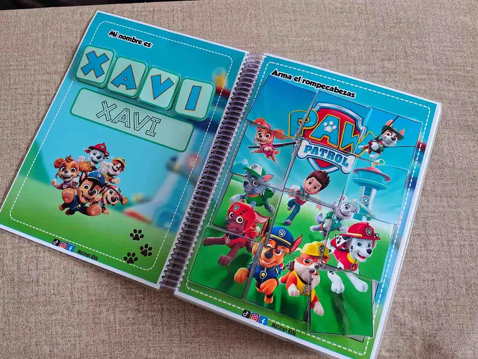 LIBRO DE ACTIVIDADES PAW PATROL 10