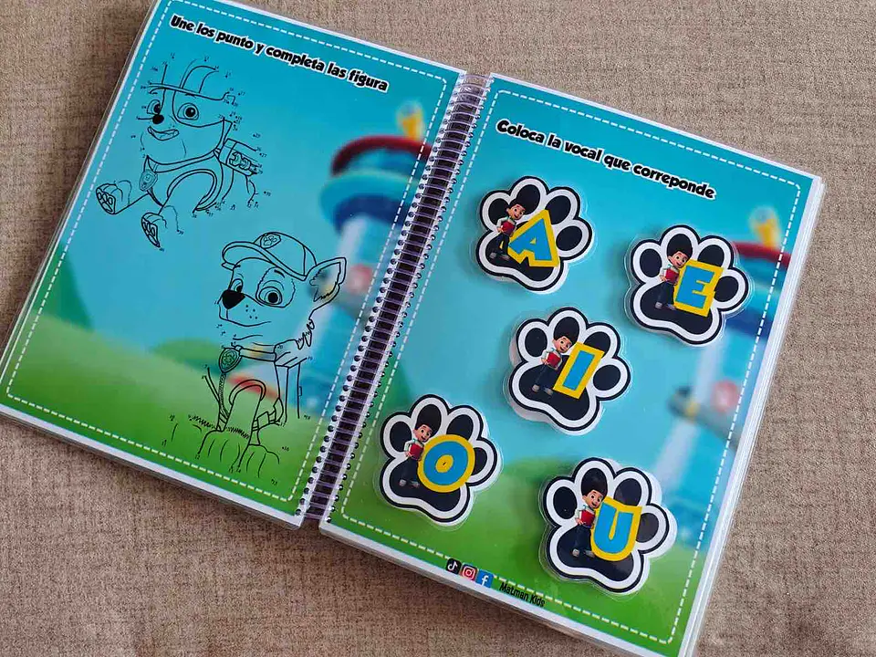 LIBRO DE ACTIVIDADES PAW PATROL 12