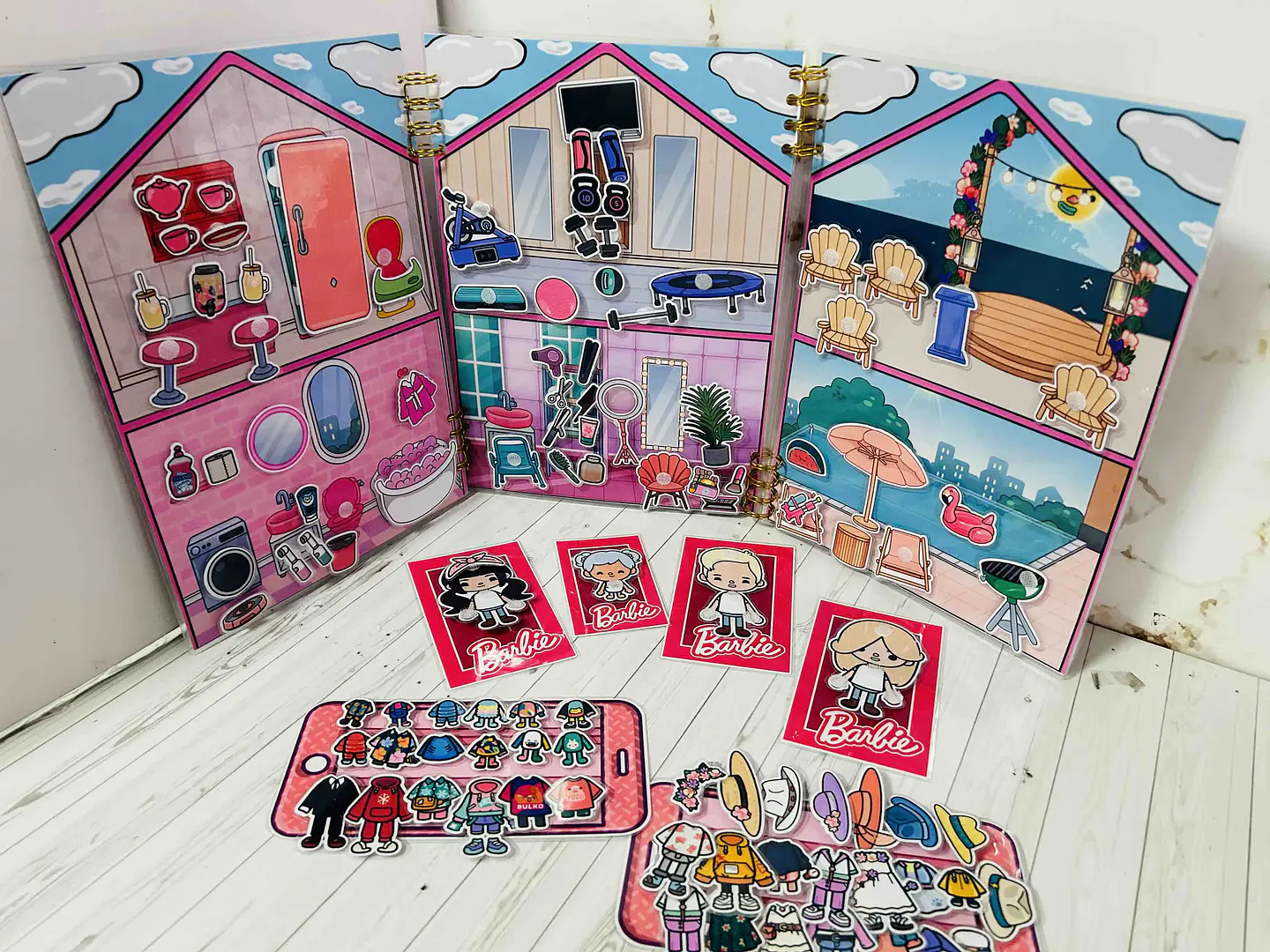 MANSION DE BARBIE A4 1