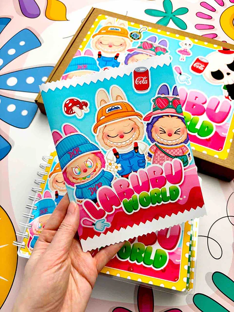  SET DE LABUBU WORLD A5