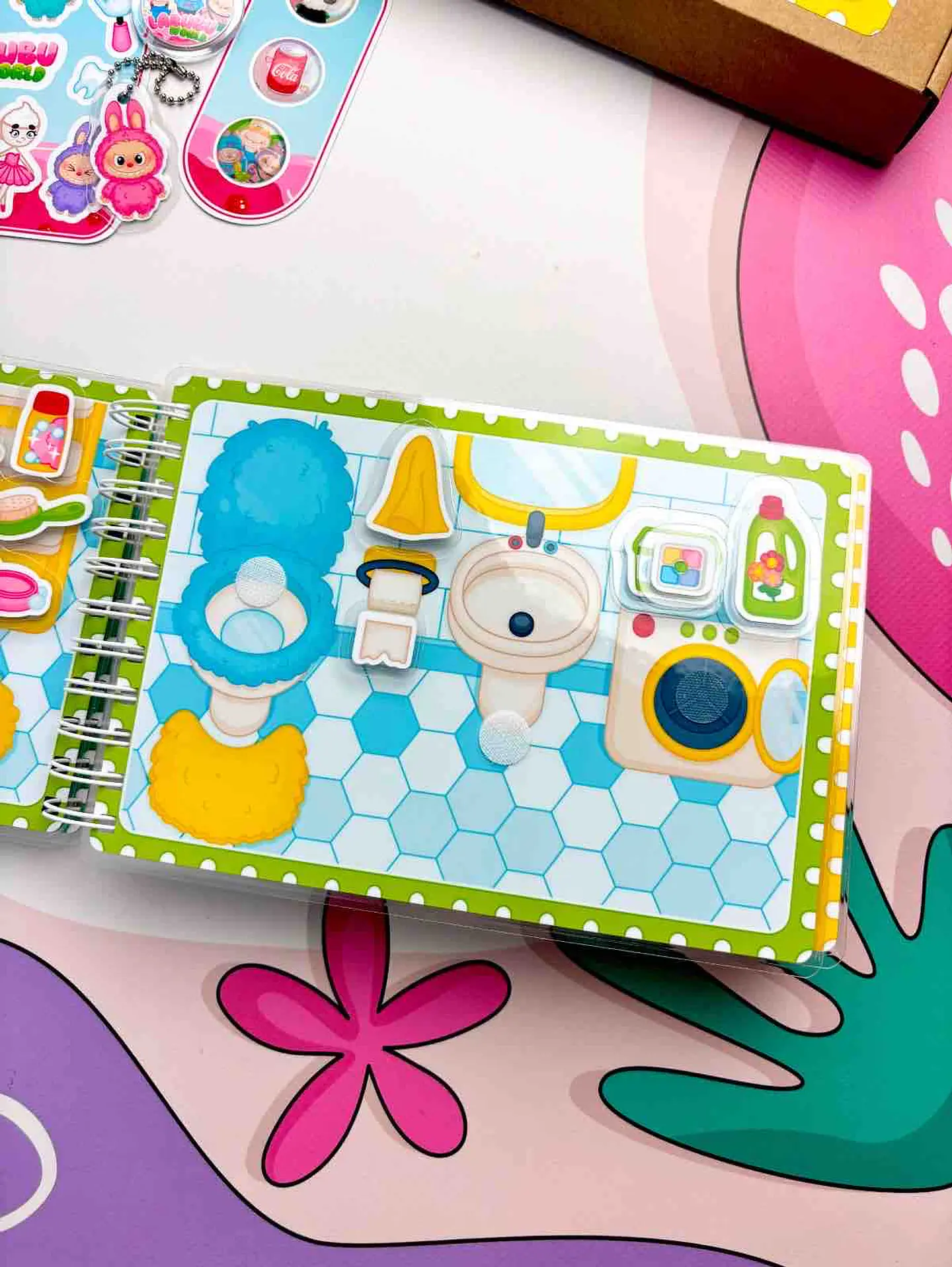  SET DE LABUBU WORLD A5 13