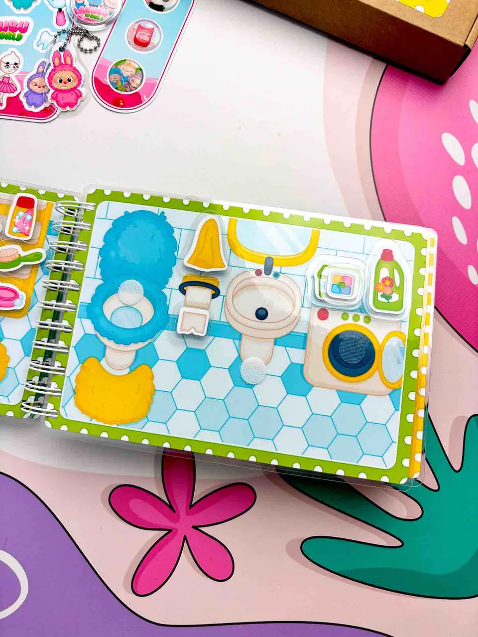  SET DE LABUBU WORLD A5 13