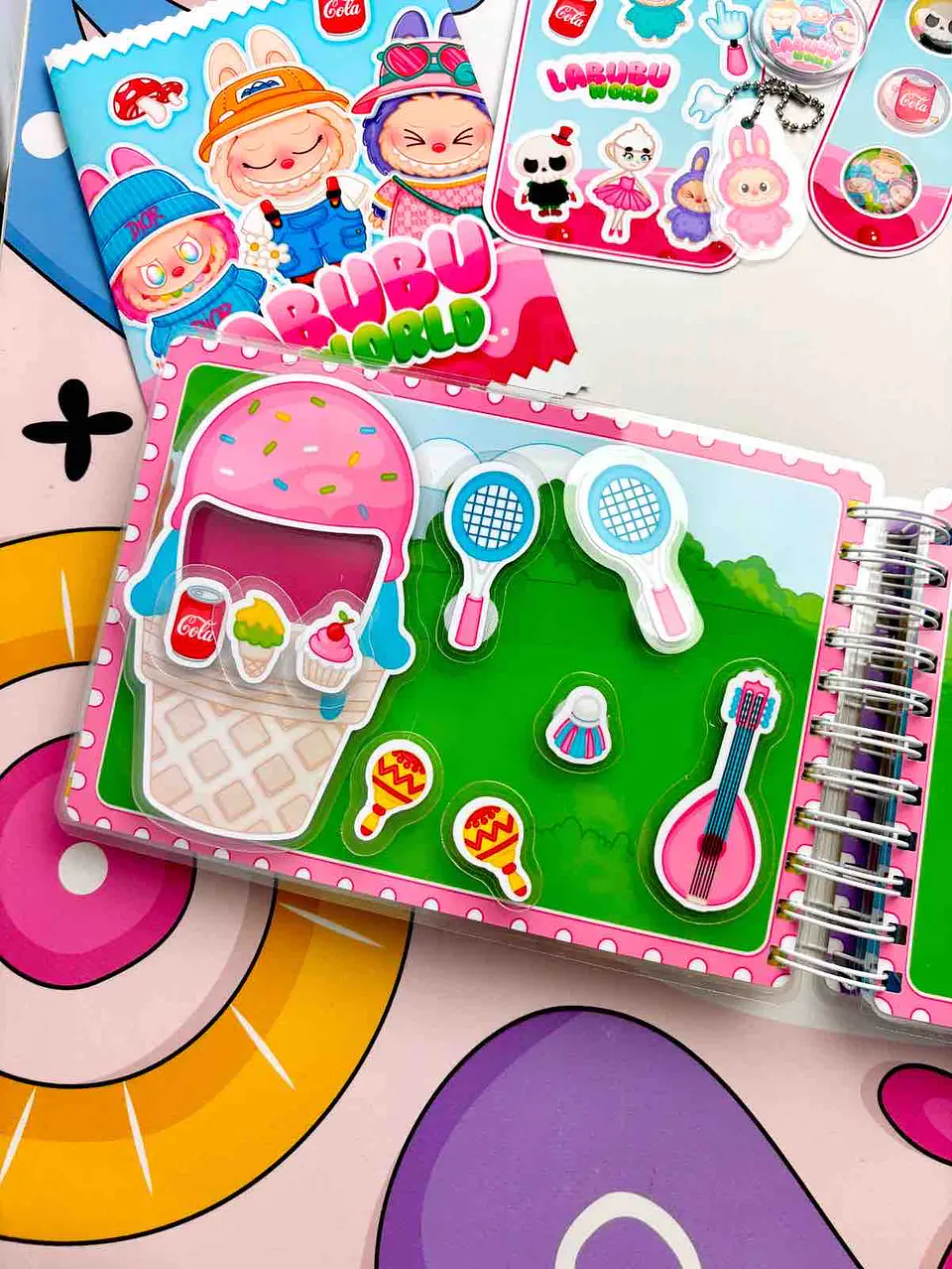  SET DE LABUBU WORLD A5 14