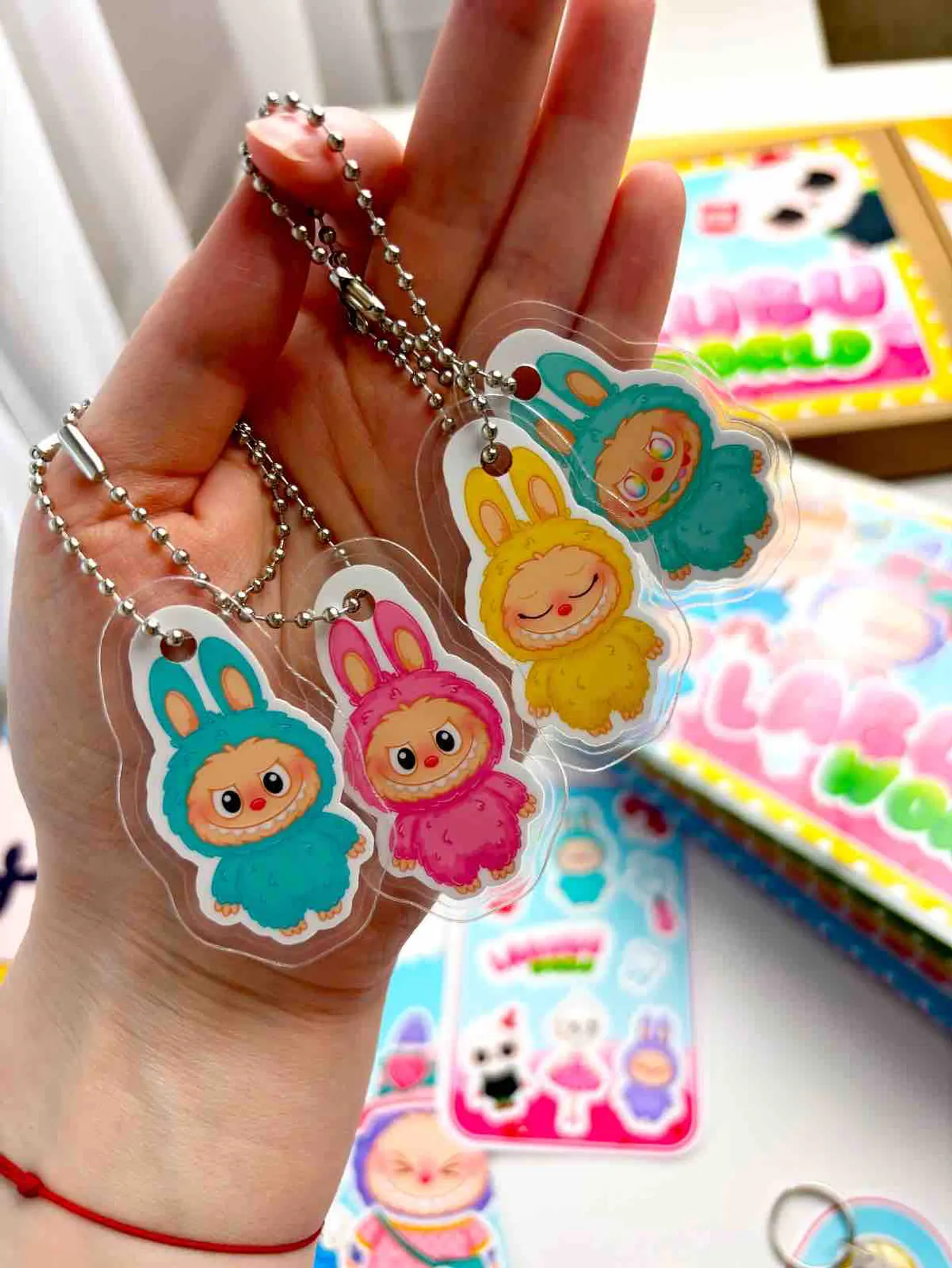  SET DE LABUBU WORLD A5 18