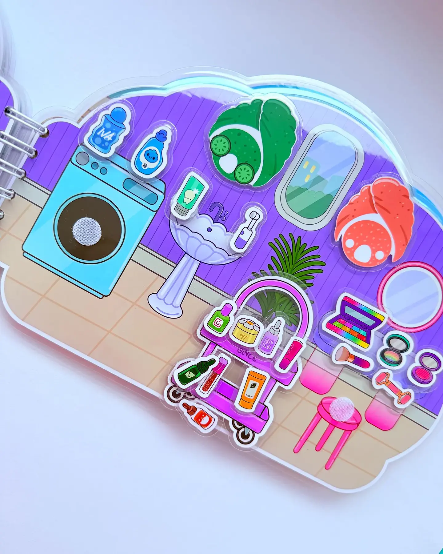 TOCA BOCA NEON NUBE 7