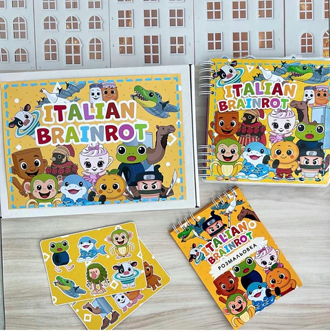 BOX DE ITALIAN BRAINROT ( TRALALERO )